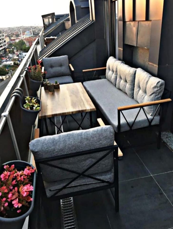 Bahçe, Balkon Mobilyası 3+1+1