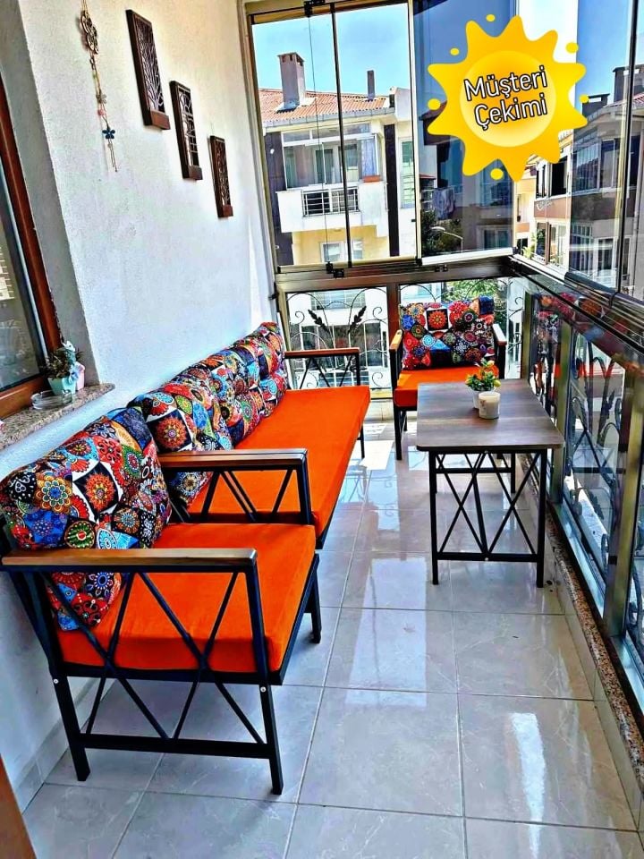 Balkon, Bahçe Mobilyası 3+1+1