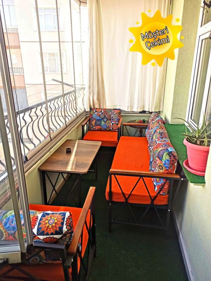 Balkon, Bahçe Mobilyası 3+1+1