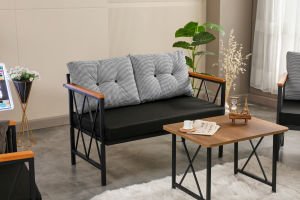 Balkon, Cafe, Ofis, Bahçe Mobilyası 2+1+1 Takımı